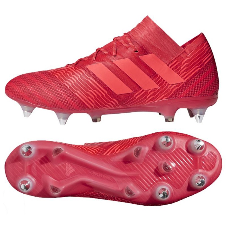 Buty piłkarskie adidas Nemeziz 17.1 Sg M CP8944 czerwone czerwone