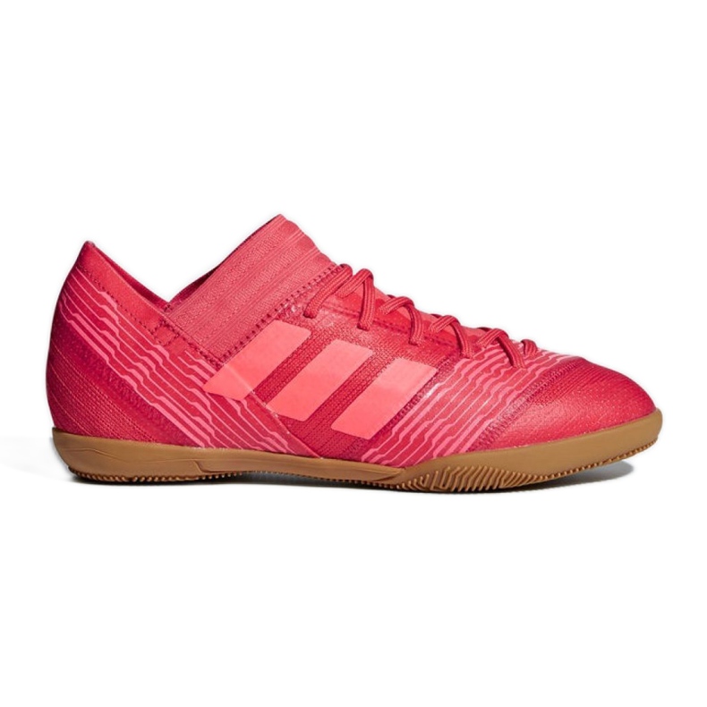 Buty halowe adidas Nemeziz Tango 17.3 In Jr CP9183 czerwone czerwone