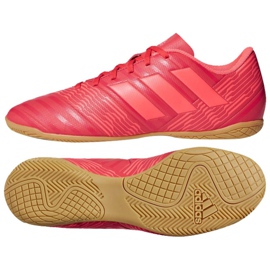 Buty halowe adidas Nemeziz Tango 17.4 In M CP9087 czerwone czerwone