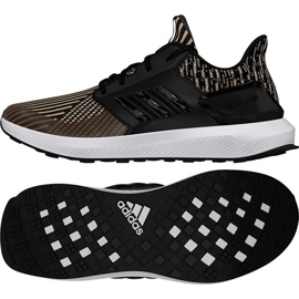 Buty biegowe adidas Rapida Run Knit Jr DB0220 czarne