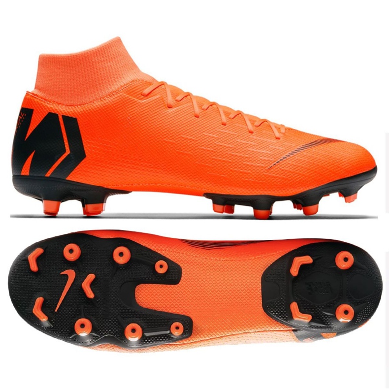 Buty piłkarskie Nike Mercurial Superfly 6 Academy Mg M AH7362-810 wielokolorowe pomarańczowe