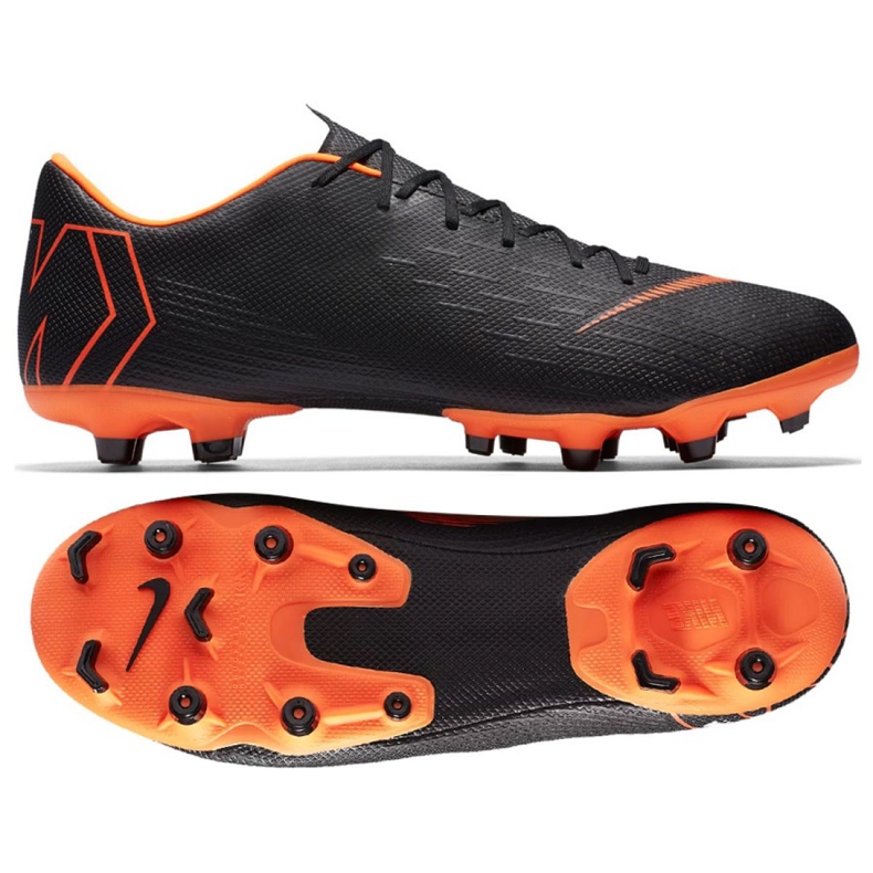 Buty piłkarskie Nike Mercurial Vapor 12 Academy Fg M AH7375-081 wielokolorowe czarne
