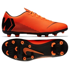 Buty piłkarskie Nike Mercurial Vapor 12 Club M AH7378-810 wielokolorowe czerwone