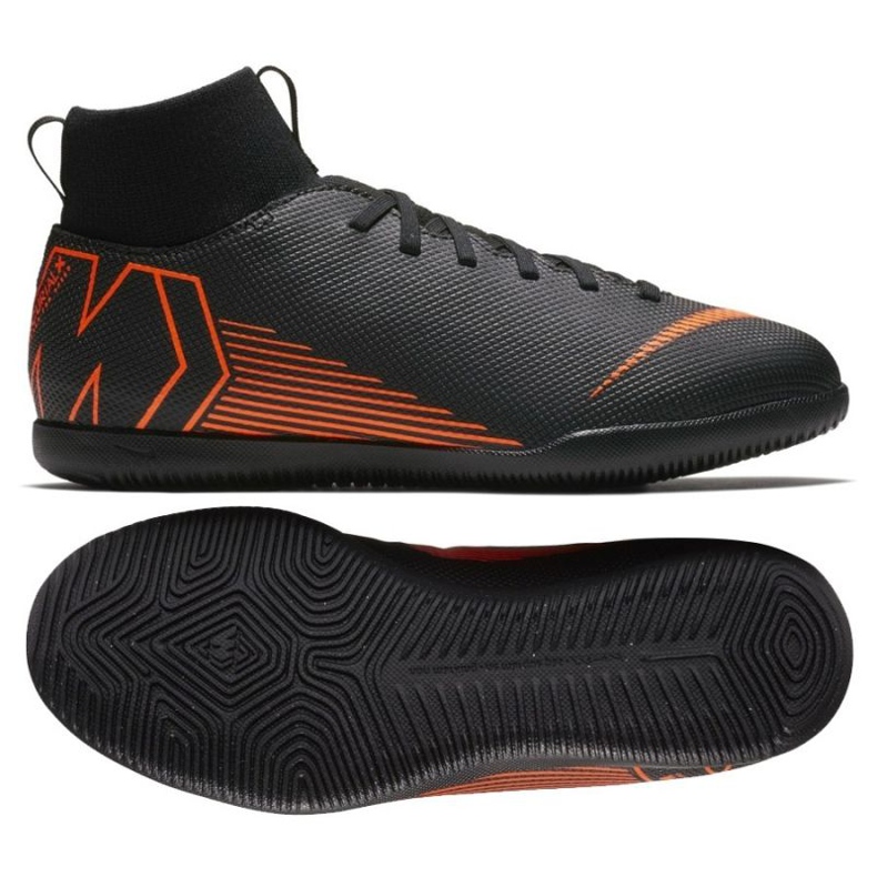 Buty halowe Nike Mercurial Superflyx 6 Club czarne