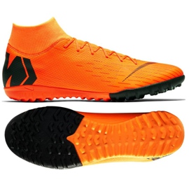 Buty piłkarskie Nike Mercurial SuperflyX 6 Academy Tf M AH7370-810 pomarańczowe pomarańczowe