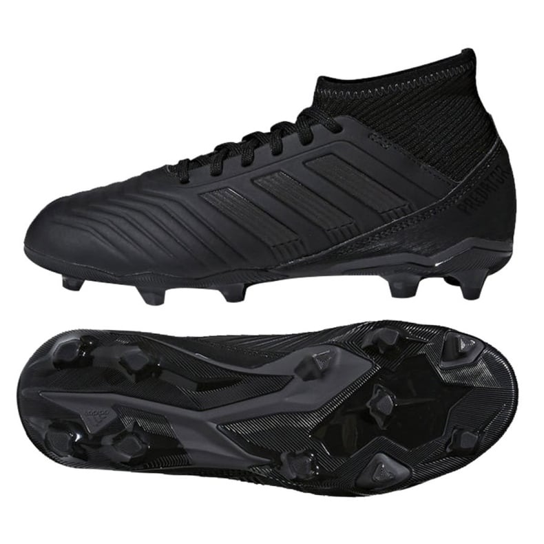 Buty piłkarskie adidas Predator 18.3 Fg Jr CP9055 czarne czarne
