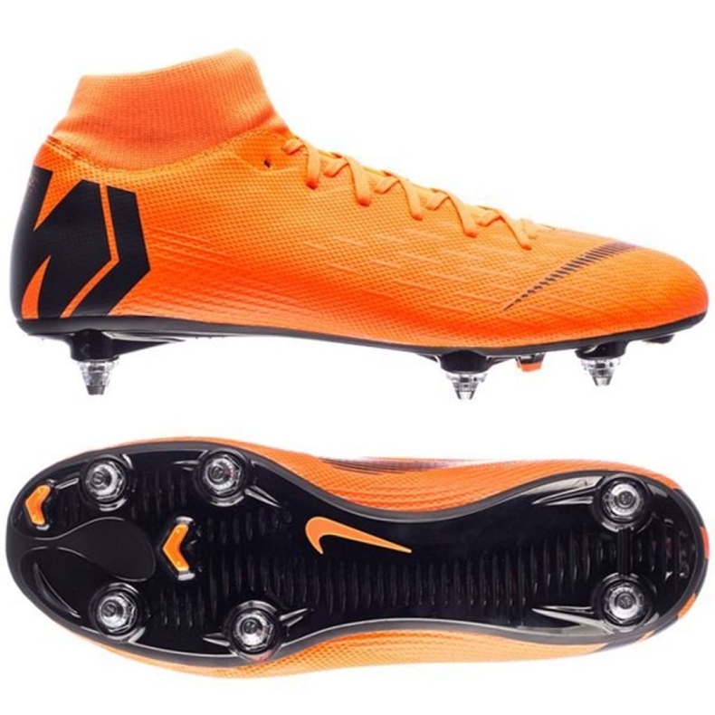 Buty piłkarskie Nike Mercurial Superfly 6 Academy Sg Pro M AH7364-810 pomarańczowe wielokolorowe