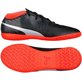 Buty piłkarskie Puma One 18.4 It Junior czarne