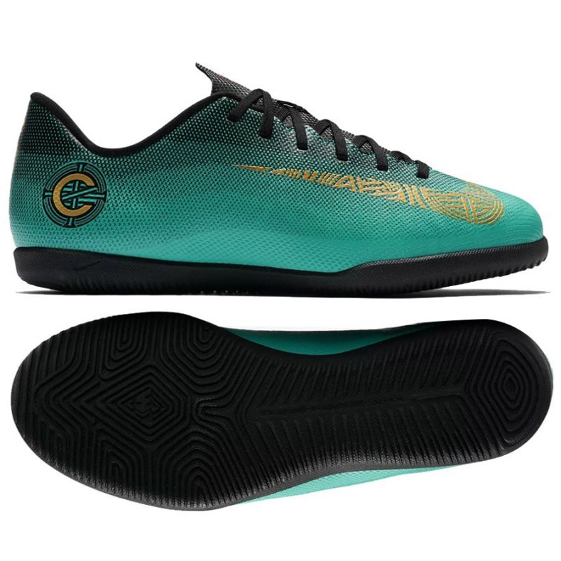 Buty piłkarskie Nike Mercurial Vaporx 12 Club Gs CR7 Ic Jr AJ3105-390