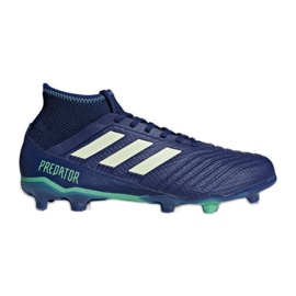 Buty piłkarskie adidas Predator 18.3 Fg M CP9304 niebieskie niebieskie