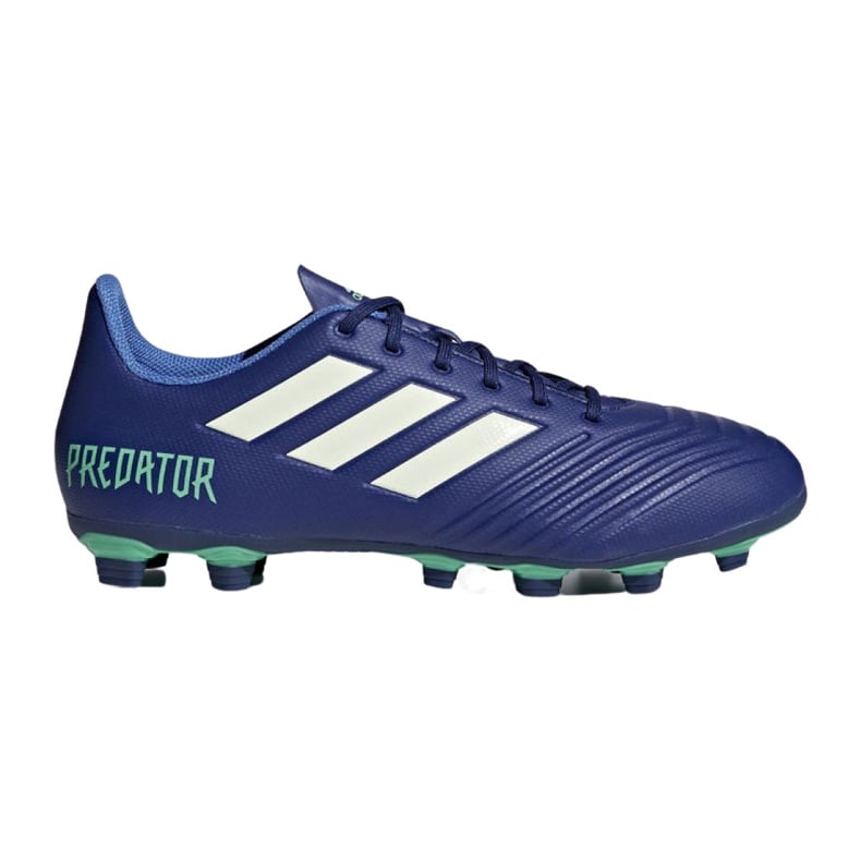 Buty piłkarskie adidas Predator 18.4 FxG M CP9267 niebieskie wielokolorowe