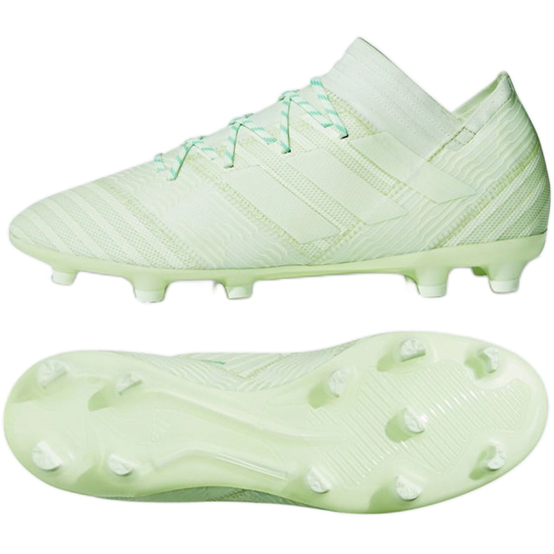 Buty piłkarskie adidas Nemeziz 17.2 Fg M CP8973 wielokolorowe zielone
