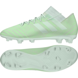 Buty piłkarskie adidas Nemeziz 17.3 Fg M CP8989 zielone zielone