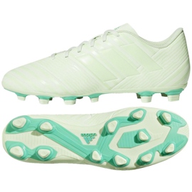 Buty piłkarskie adidas Nemeziz 17.4 FxG M CP9008 białe białe