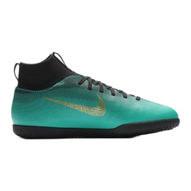 Buty halowe Nike Jr Mercurial Superflyx 6 Club CR7 Ic AJ3087-390 niebieskie niebieskie