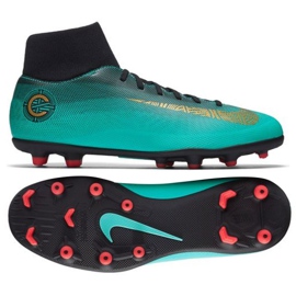 Buty piłkarskie Nike Mercurial Superfly 6 Club CR7 Mg AJ3545-390 wielokolorowe niebieskie