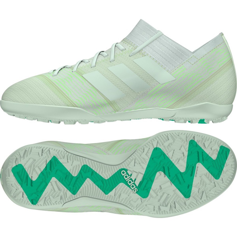 Buty piłkarskie adidas Nemeziz Tango 17.3 Tf Jr CP9240 zielone zielone