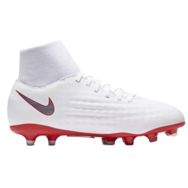 Buty piłkarskie Nike Magista Obra 2 Academy Df Fg Jr AH7313-107 wielokolorowe białe