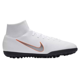 Buty piłkarskie Nike Mercurial SuperflyX 6 Club Tf M AH7372-107 białe białe