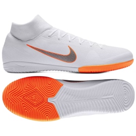 Buty halowe Nike Merurial Superflyx 6 Academy Ic M AH7369-107 białe białe