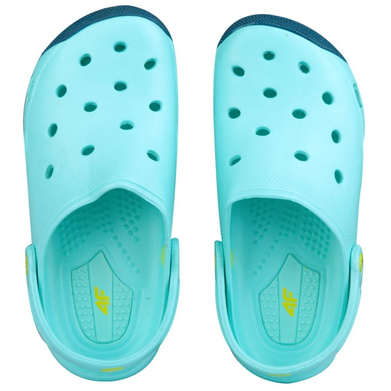 Klapki 4f Jr HJL18-JKLD200 niebieskie