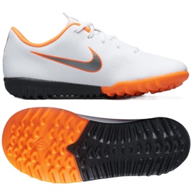 Buty piłkarskie Nike Mercurial VaporX 12 Academy Tf Jr AH7353-107 wielokolorowe białe