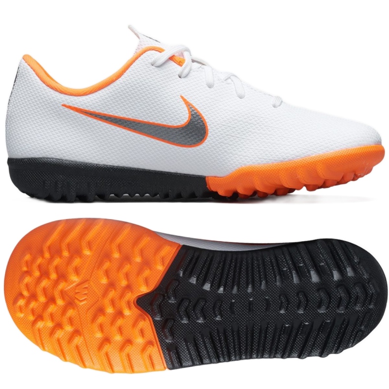 Buty piłkarskie Nike Mercurial VaporX 12 Academy Tf Jr AH7353-107 wielokolorowe białe