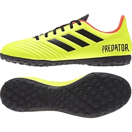 Buty piłkarskie adidas Predator Tango 18.4 Tf M DB2141 żółte wielokolorowe