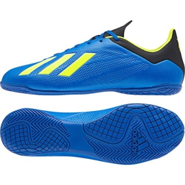Buty piłkarskie adidas X Tango 18.4 In M granatowe