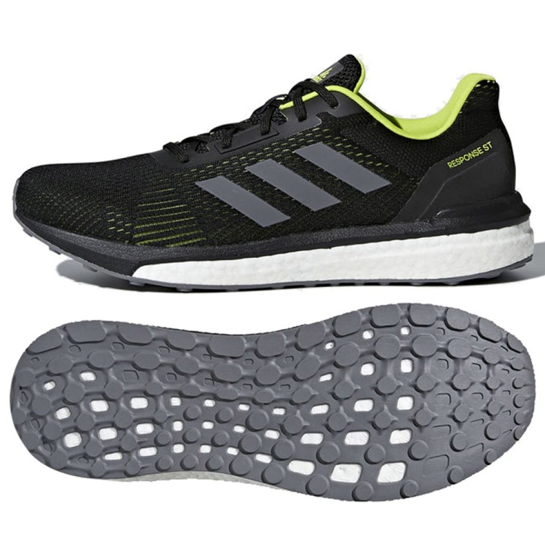 Buty biegowe adidas response St M CG4004 czarne