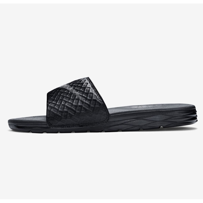 Klapki Nike Benassi Solarsoft Slide 705474-091 czarne