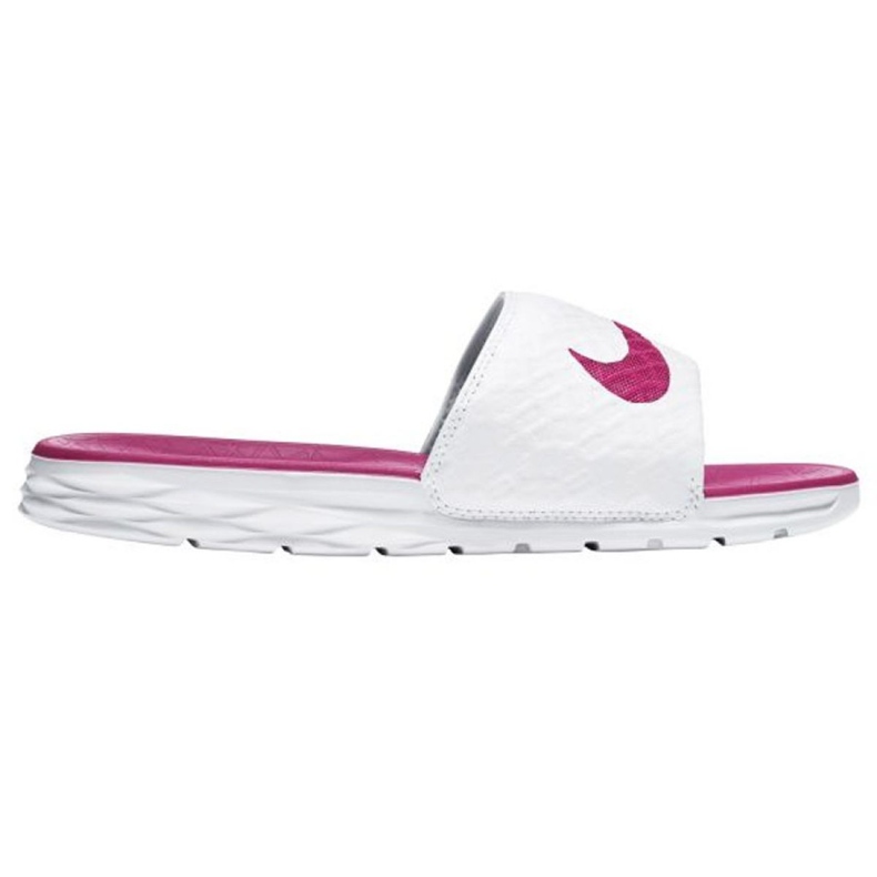 Klapki Nike Benassi Solarsoft Slide 705475-160 białe