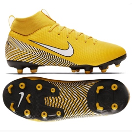 Buty piłkarskie Nike Mercurial Superfly 6 Academy Mg Jr AO2895-710 żółte wielokolorowe