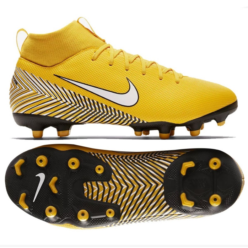 Buty piłkarskie Nike Mercurial Superfly 6 Academy Mg Jr AO2895-710 wielokolorowe żółte