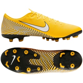 Buty piłkarskie Nike Mercurial Vapor 12 Academy Neymar Mg M AO3131-710 żółte wielokolorowe