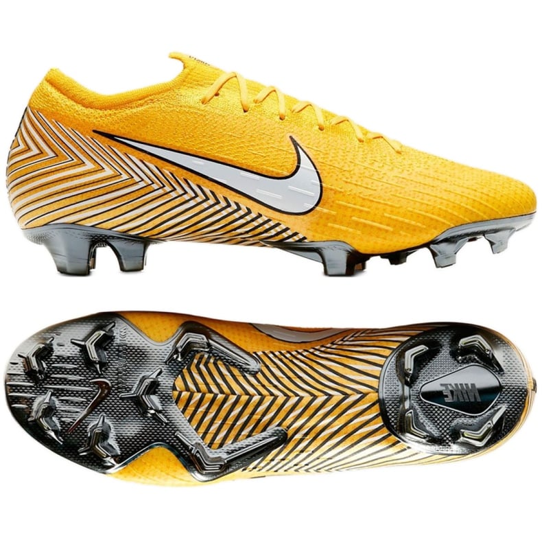 Buty piłkarskie Nike Merurial Vapor 12 Elite Neymar Fg M AO3126-710 żółte żółte