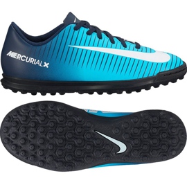 Buty piłkarskie Nike Mercurial Vortex Iii niebieskie