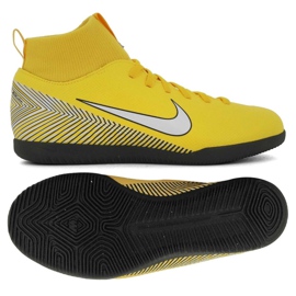 Buty halowe Nike Mercurial SuperflyX 6 Club Neymar Ic Jr AO2891-710 wielokolorowe żółte