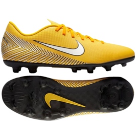Buty piłkarskie Nike Mercurial Vapor 12 Club Neymar Mg M AO3129-710 wielokolorowe żółte