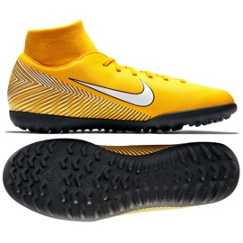 Buty piłkarskie Nike Mercurial Neymar SuperflyX 6 Club Tf M AO3112-710 żółte żółte