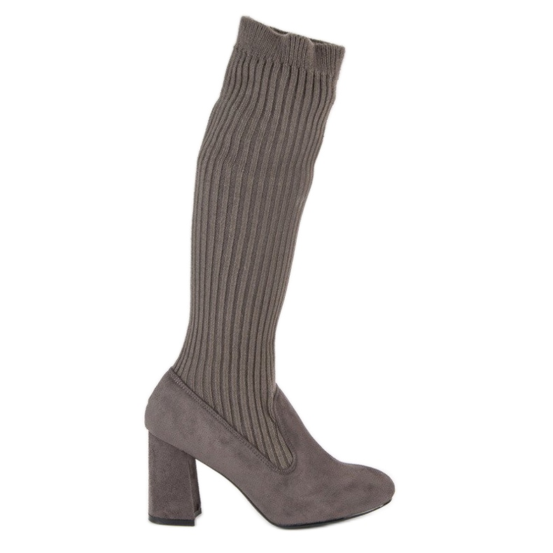 Seastar Dopasowane kozaki szare