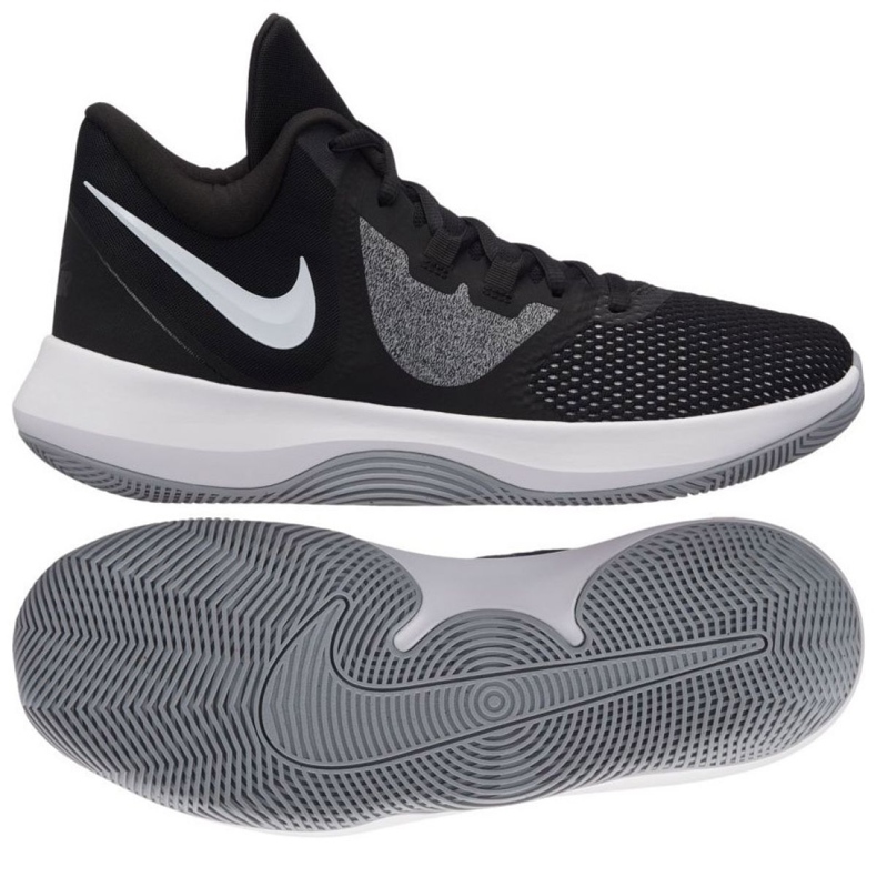 Buty koszykarskie Nike Air Precision Ii M AA7069-001 czarne czarne