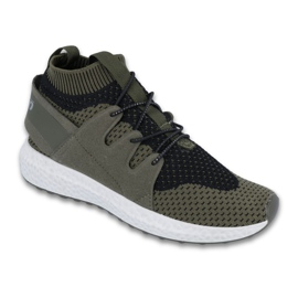 Befado obuwie dziecięce do 23 cm 516Y028 czarne szare