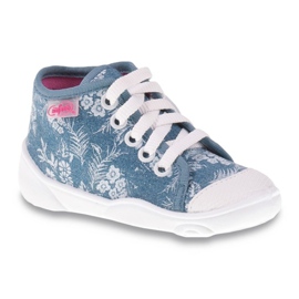 Befado obuwie dziecięce 218P056 niebieskie