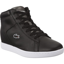 Lacoste Carnaby Evo Wedge 317 czarne