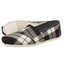 Toms Plaid womens Classic Alpargata 926 czarne szare