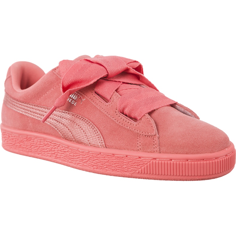 Puma Suede Heart Snk Shell Pink Shell Pink różowe