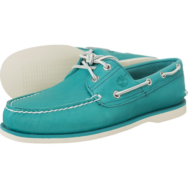 Timberland Classic Boat 2 Eye Bir zielone