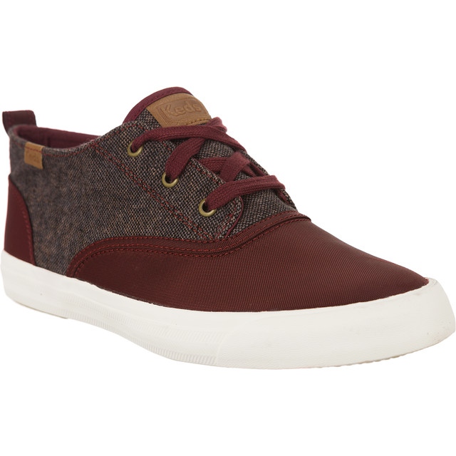 Keds Triumph Mid Nylon & Tweed 707 czerwone