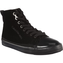 Calvin Klein Jeans Debby Velvet Blk czarne